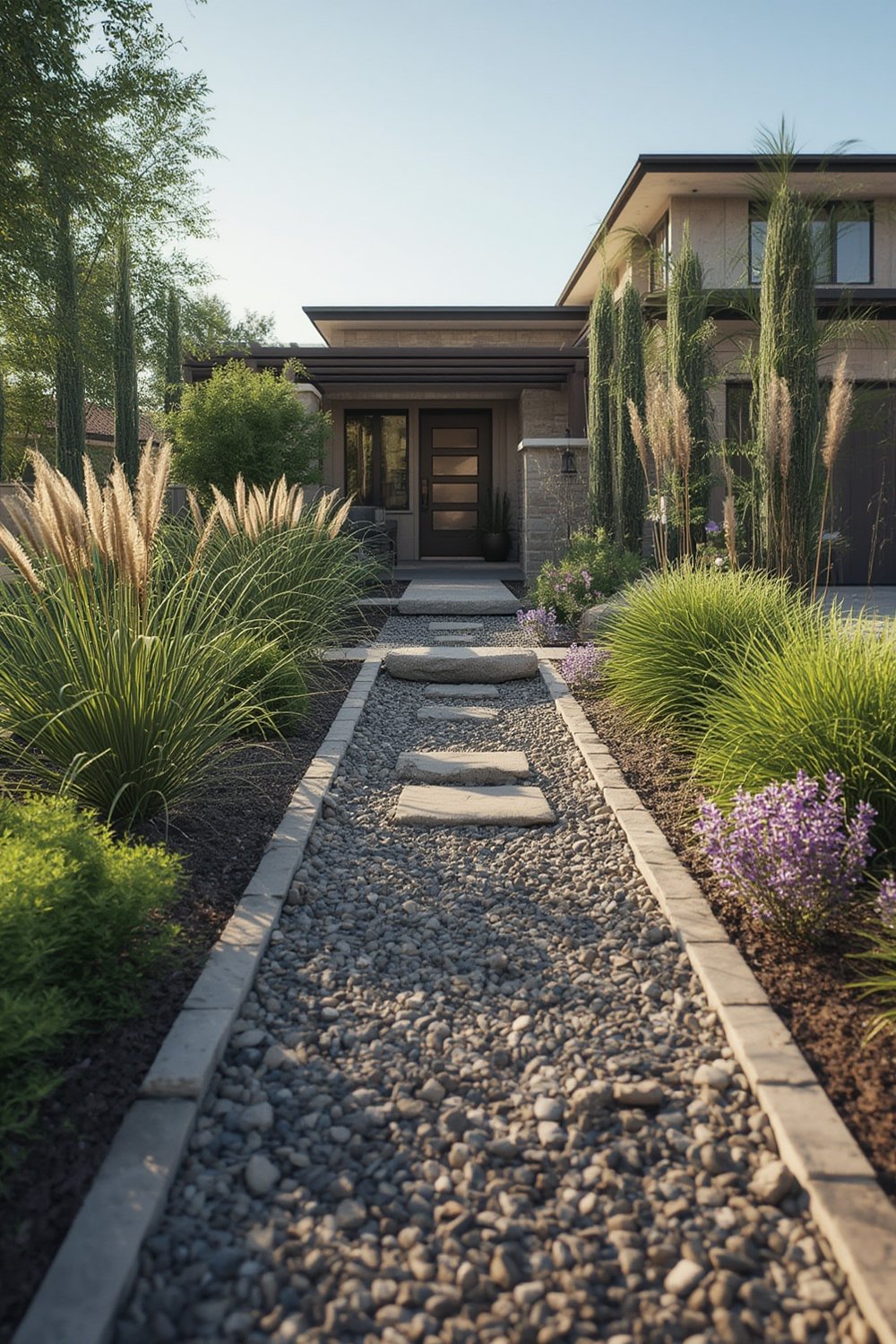 low-maintenance landscaping - Illustration 1