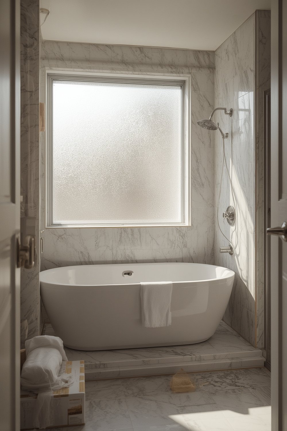 walk-in shower conversion - Illustration 1