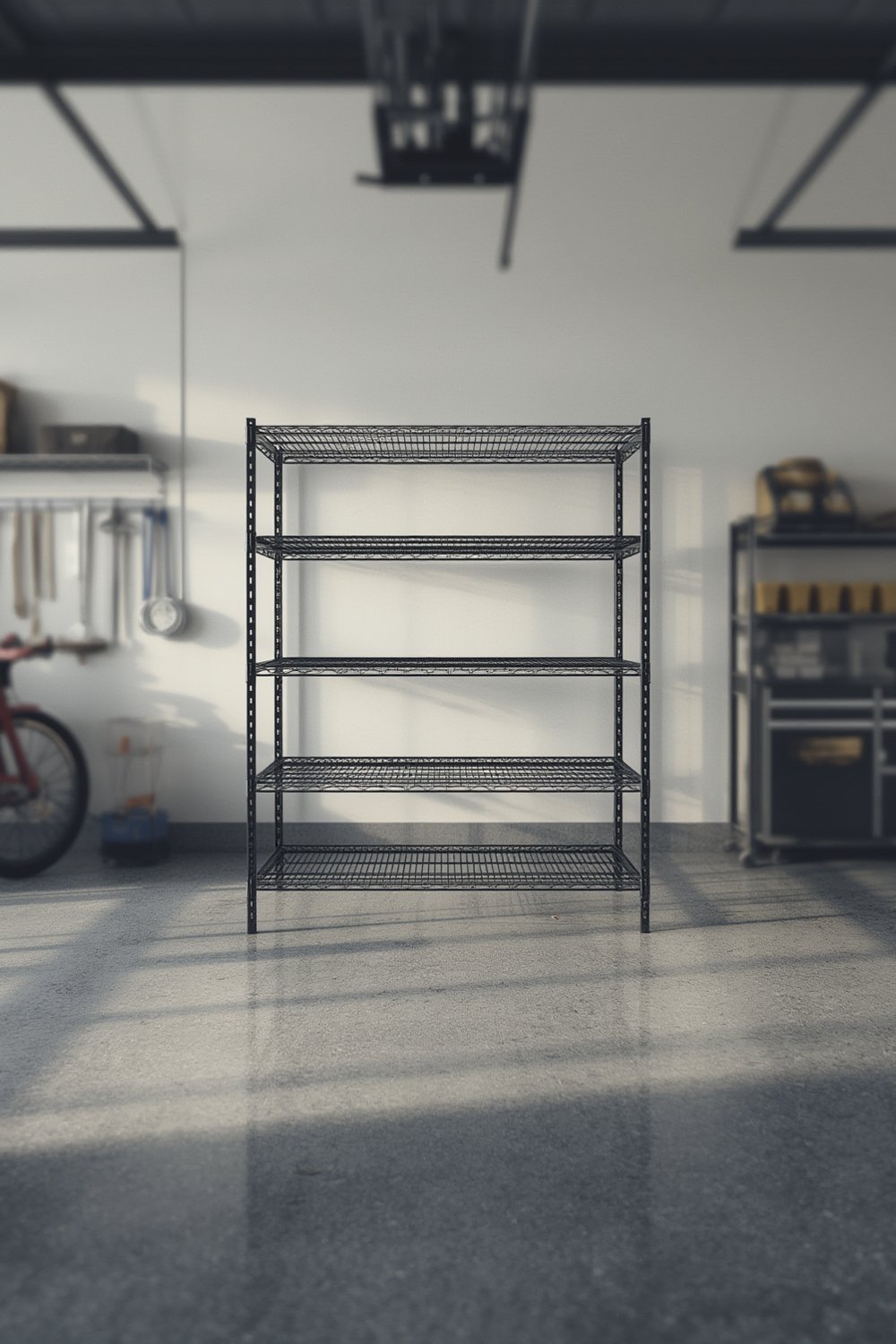 wire shelving product view