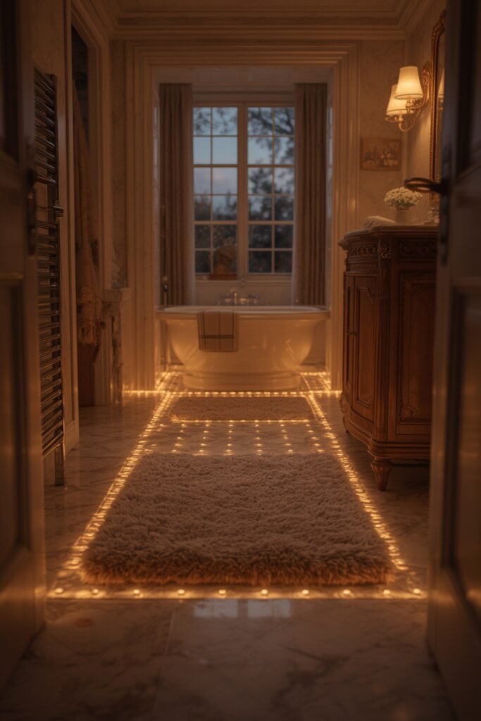 heated bathroom floors - Illustration 2