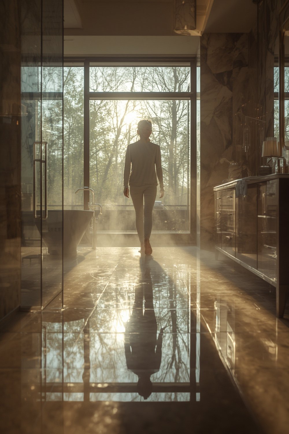 heated bathroom floors - Illustration 1