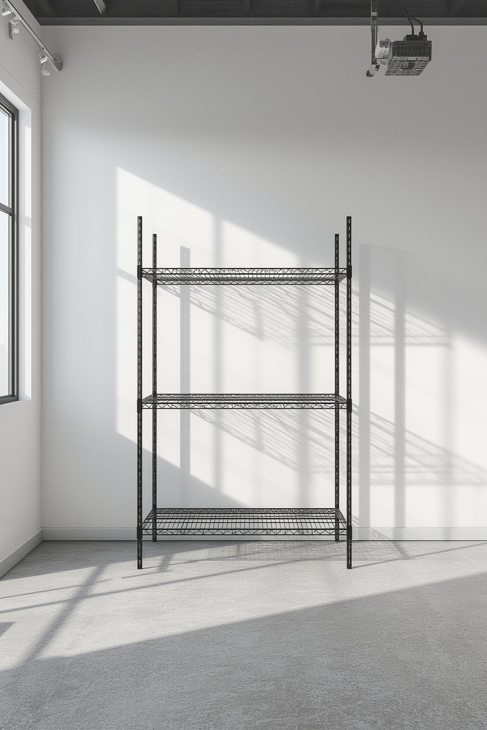 wire shelving product view