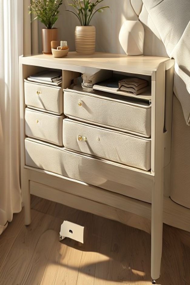 bedroom dresser in action