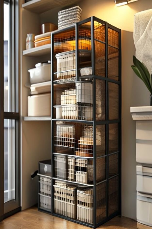 wire organizer in action